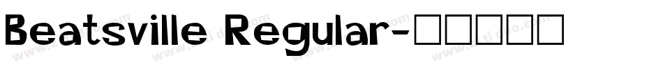 Beatsville Regular字体转换
